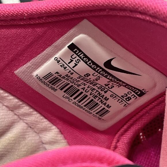 Nike Free Balanza 3.0 Running Training Shoes Gray Pink Women 11 Athletic Sneaker - Picture 14 of 15